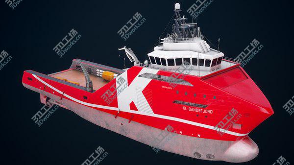 images/goods_img/20210312/Offshore Platform Supply Vessel Sandefjord 3D model/5.jpg